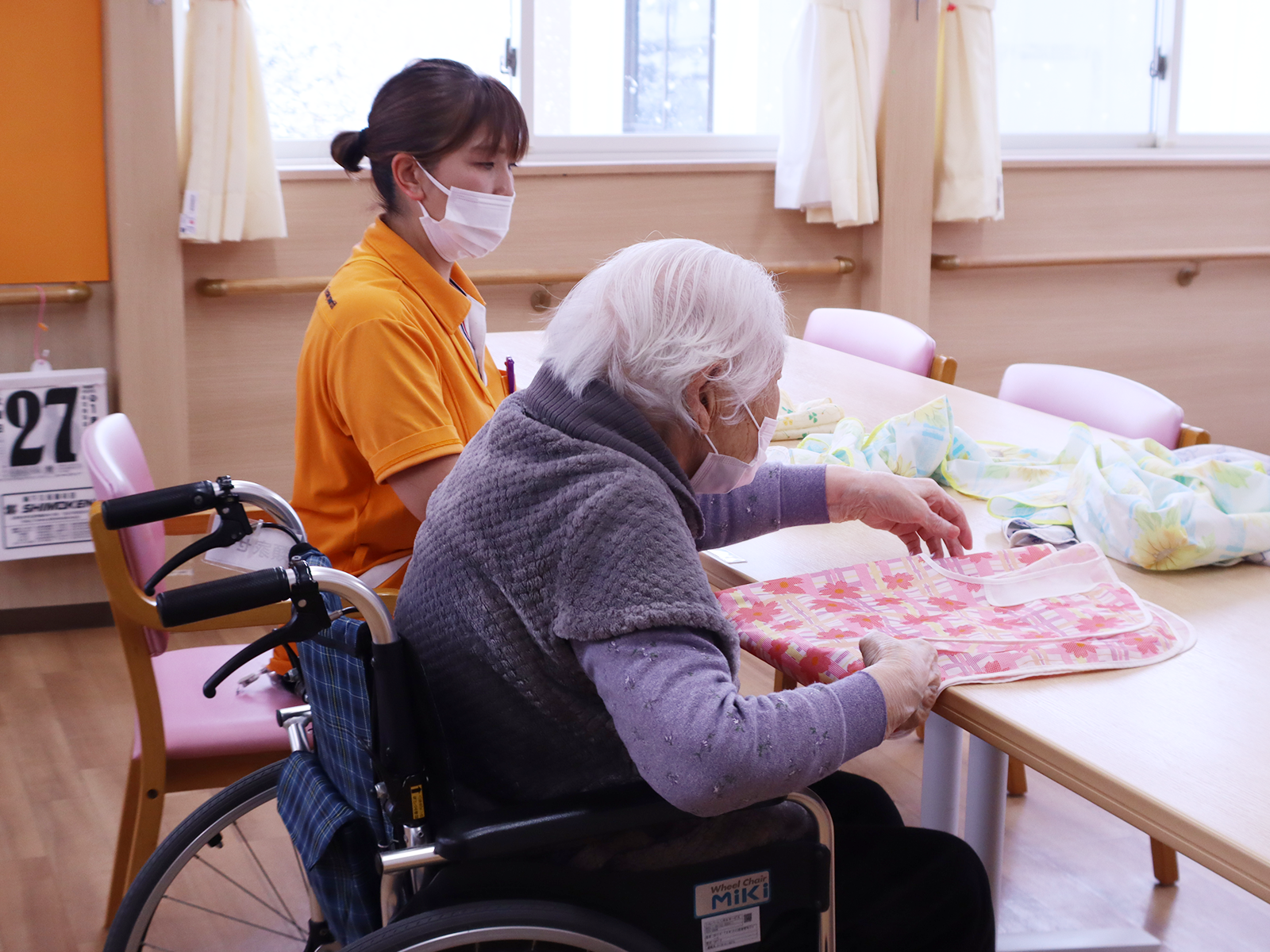 介護スタッフの様子