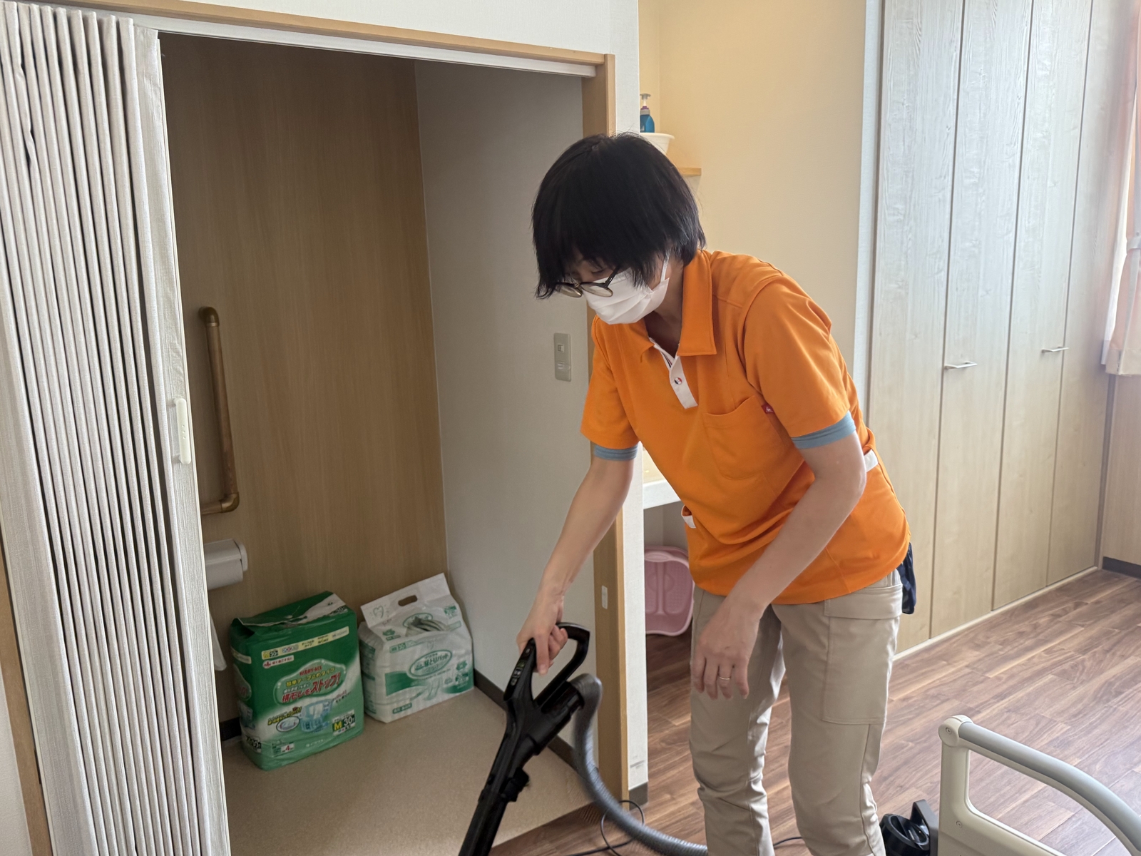 介護スタッフの様子